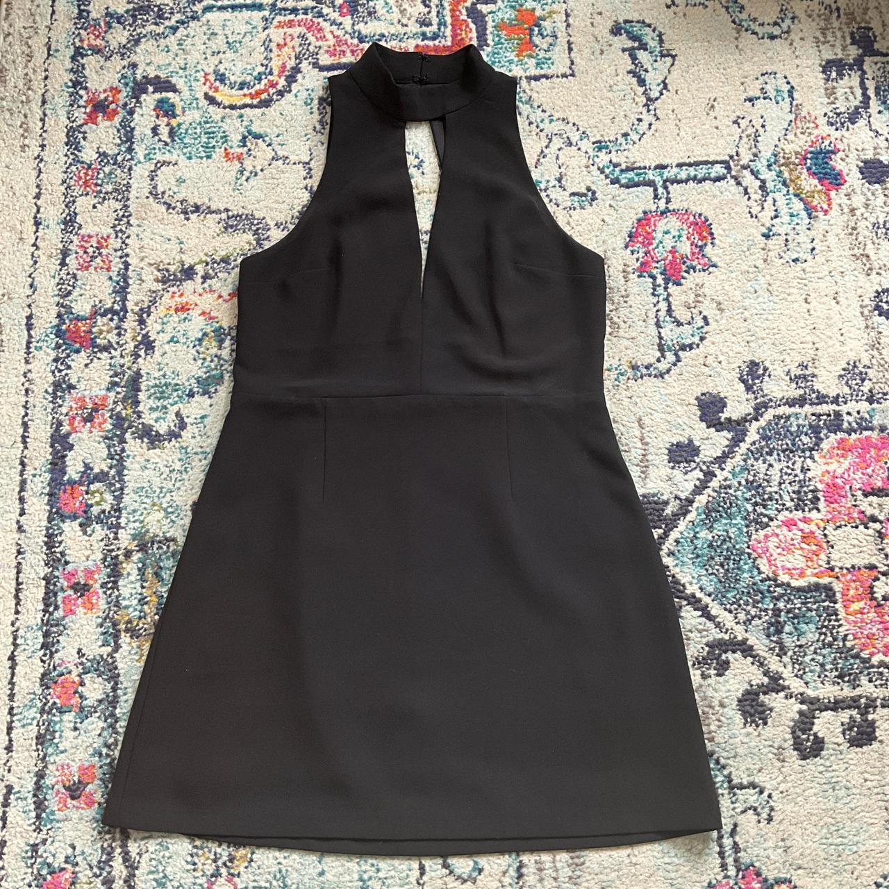 Express Black Cocktail Dress small marks under arm