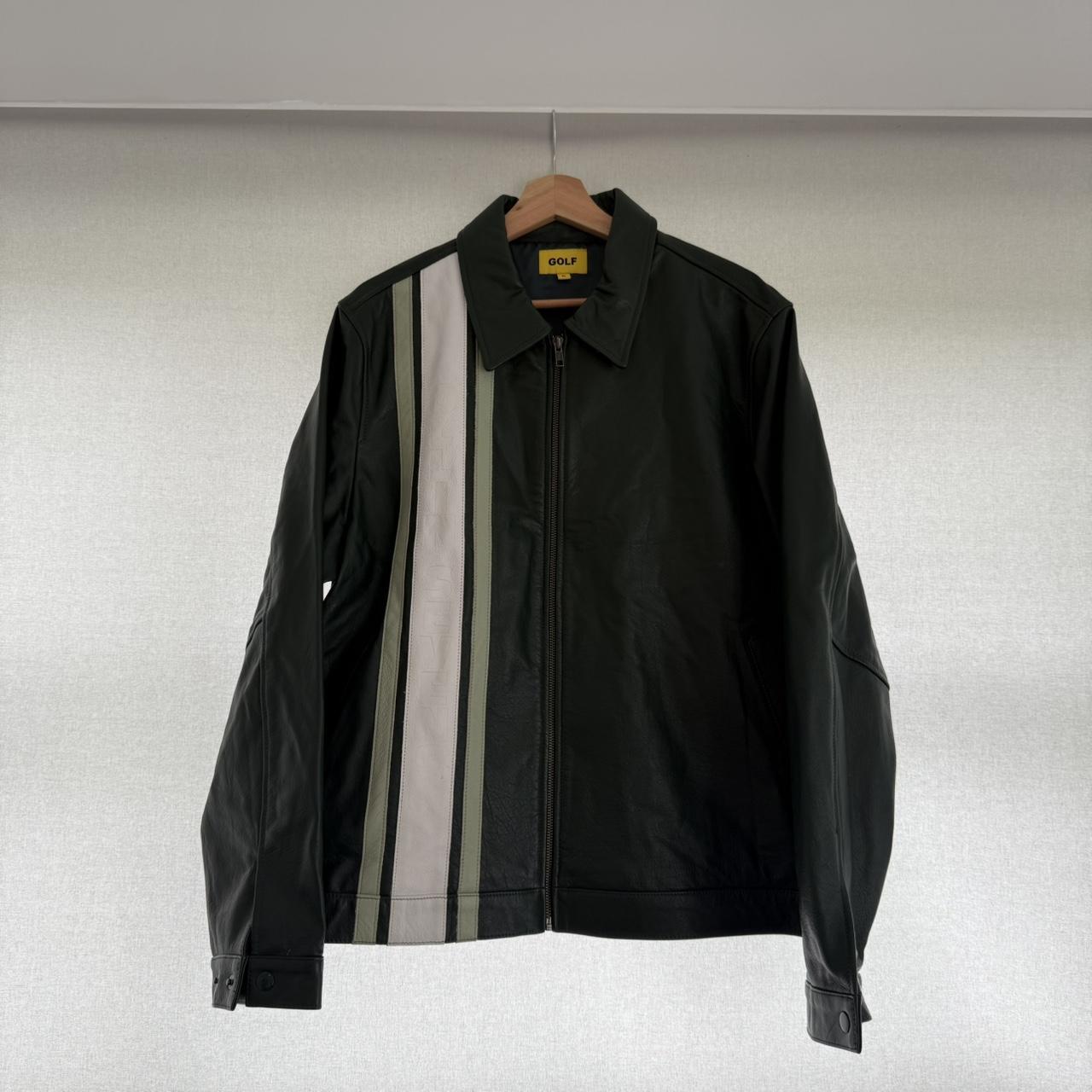 Golf Wang Leather Jacket | Depop