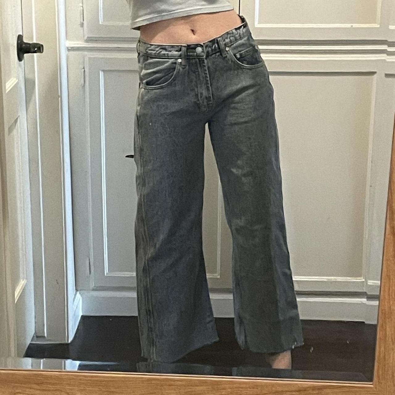 Unif X Jean size 28 Straight leg jeans loose fit.... - Depop