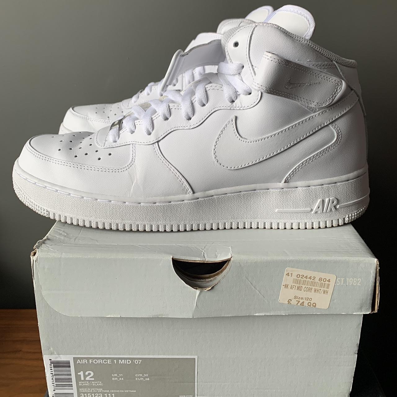 Air Force 1 Mid '07 'White' - Nike - 315123 111 - white/white