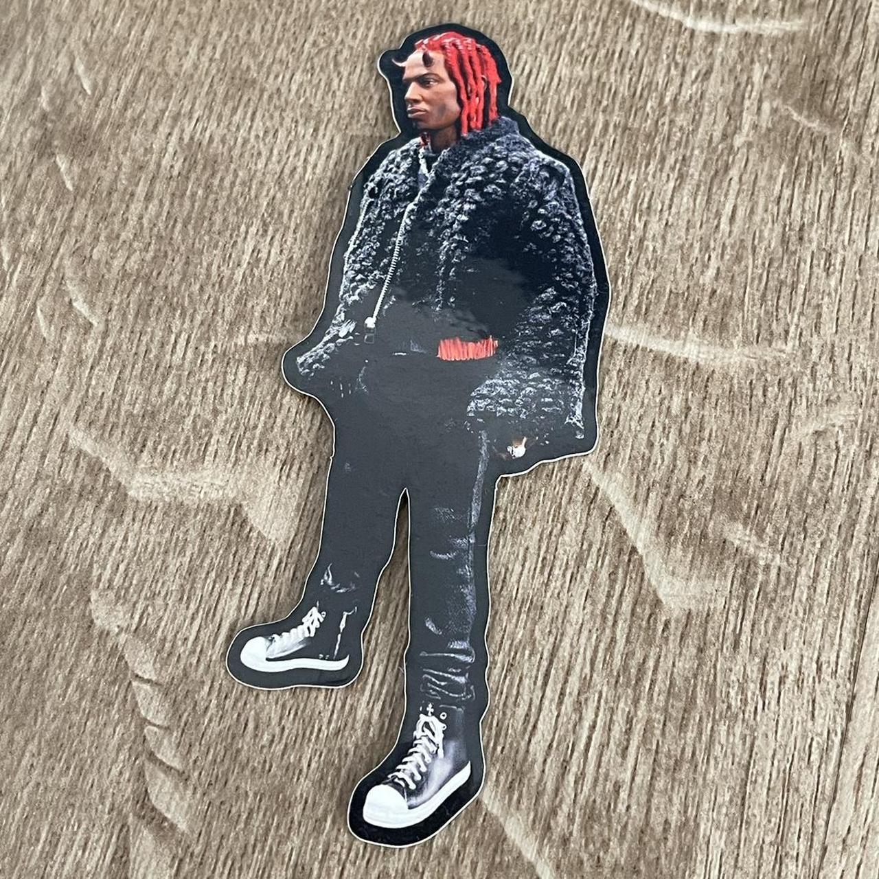 Playboi Carti ‘action figure’ Sticker Whole Lotta Red - Depop