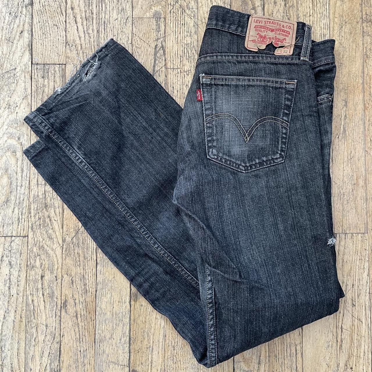 Levi's Men's Black Jeans | Depop