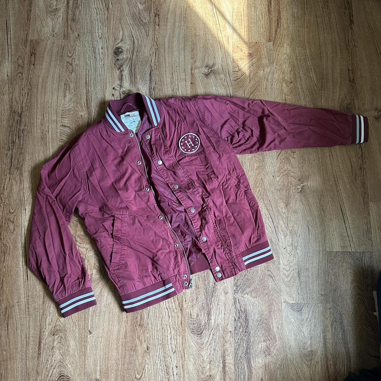 Palace As You Like It Varsity Jacket Burgundy Palace Goats Varsity