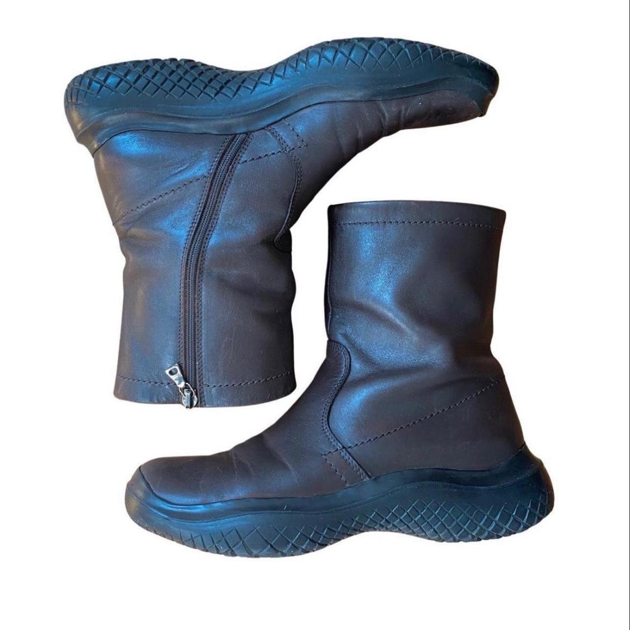 靴 90s PRADA Archive leathershoes TECH 90s PRADA プラダスポーツ レザーシューズ archive テック