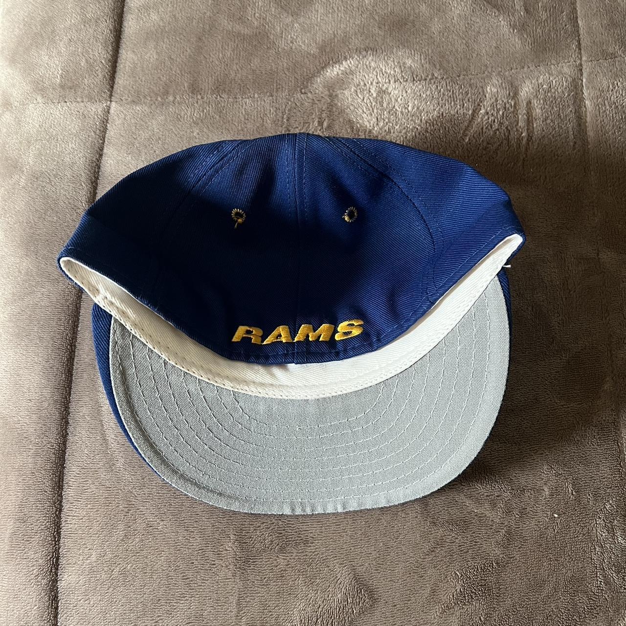 VTG Los Angeles Rams 6 3/4 Hat Vintage fitted LA - Depop