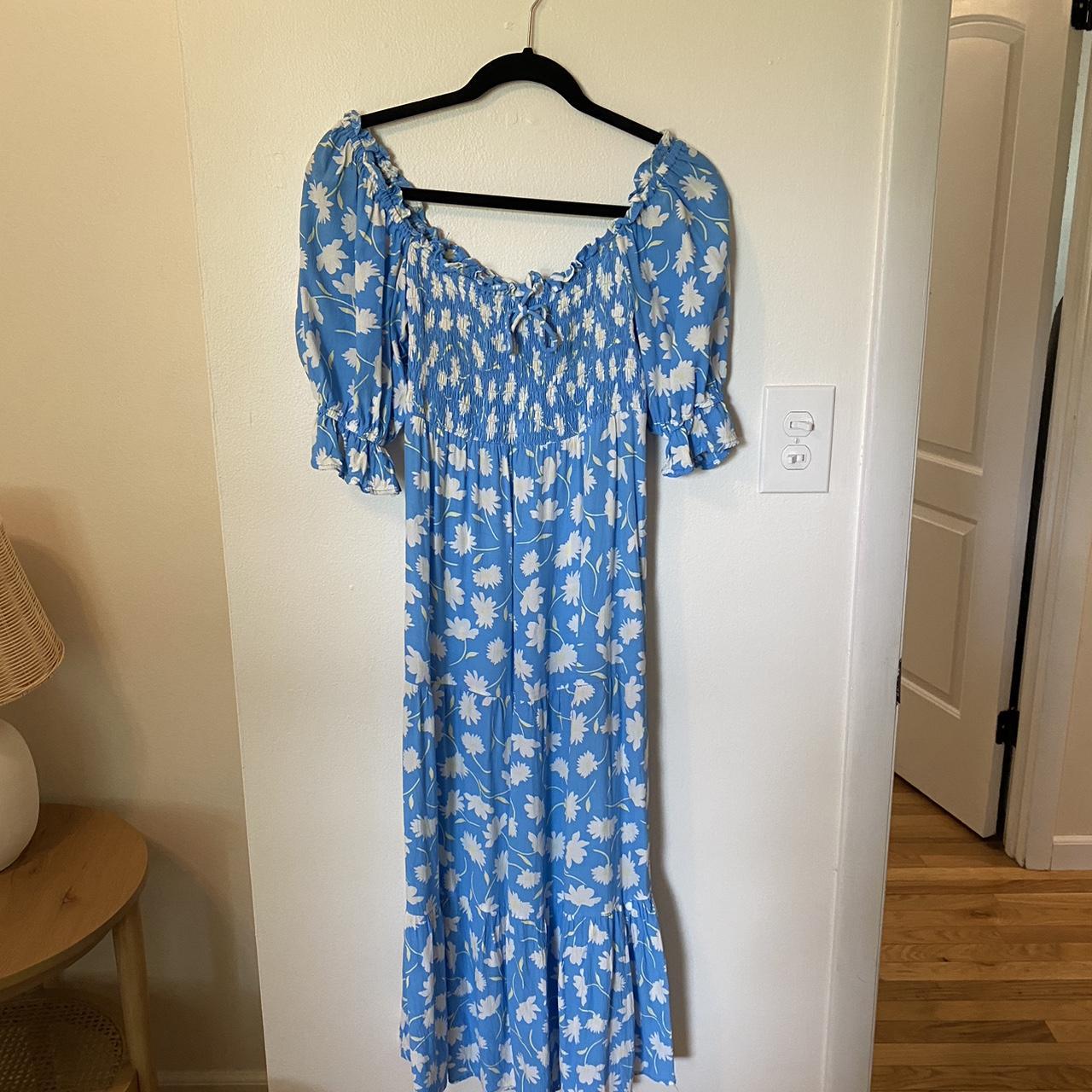 Faithfull the brand dress. Size XS but fits a small... - Depop