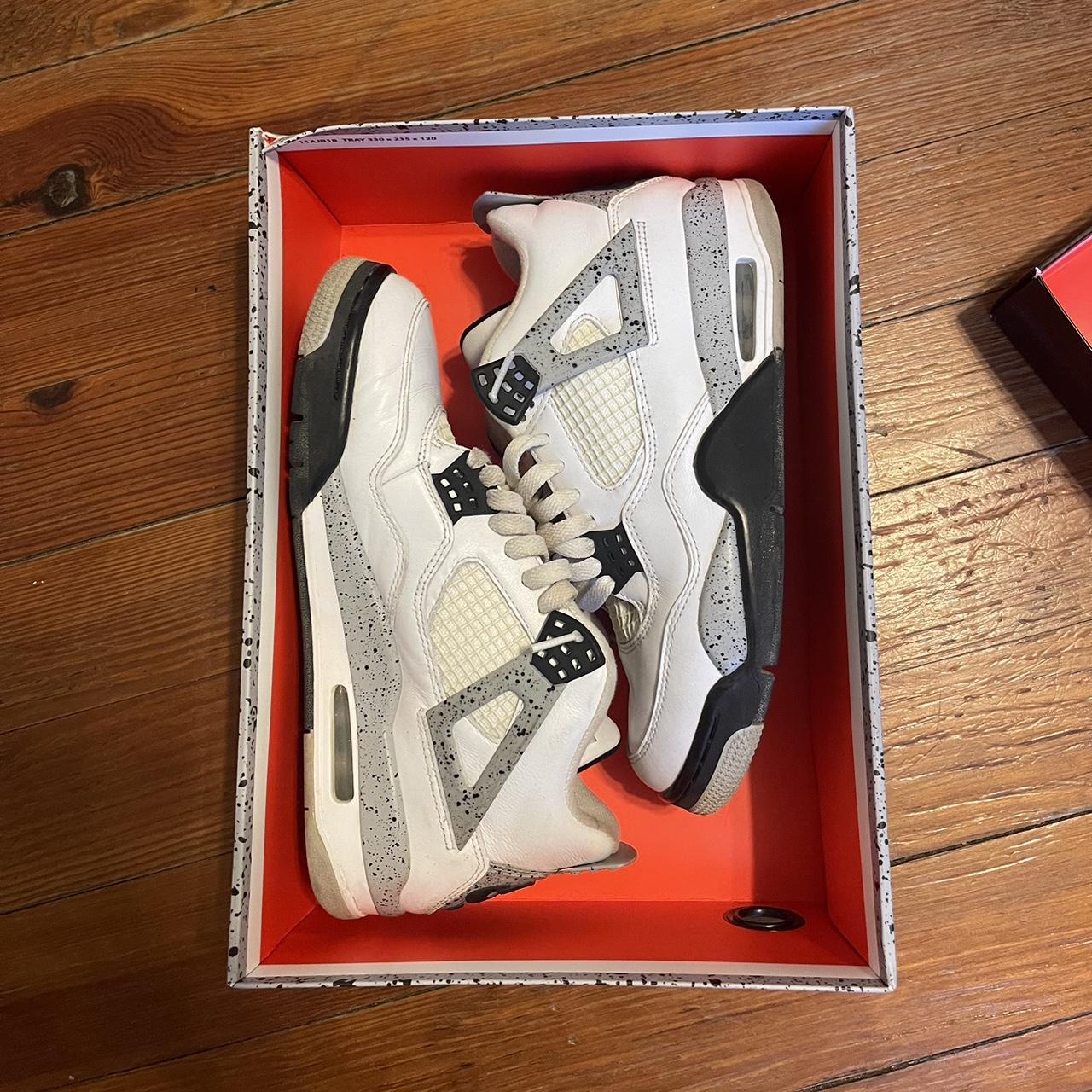 jordan 4 white and beige