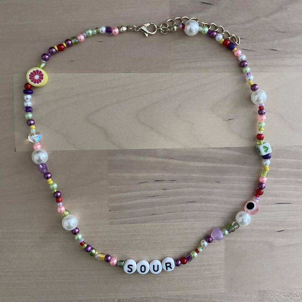 3 Handmade Olivia Rodrigo Sour Beaded - Depop