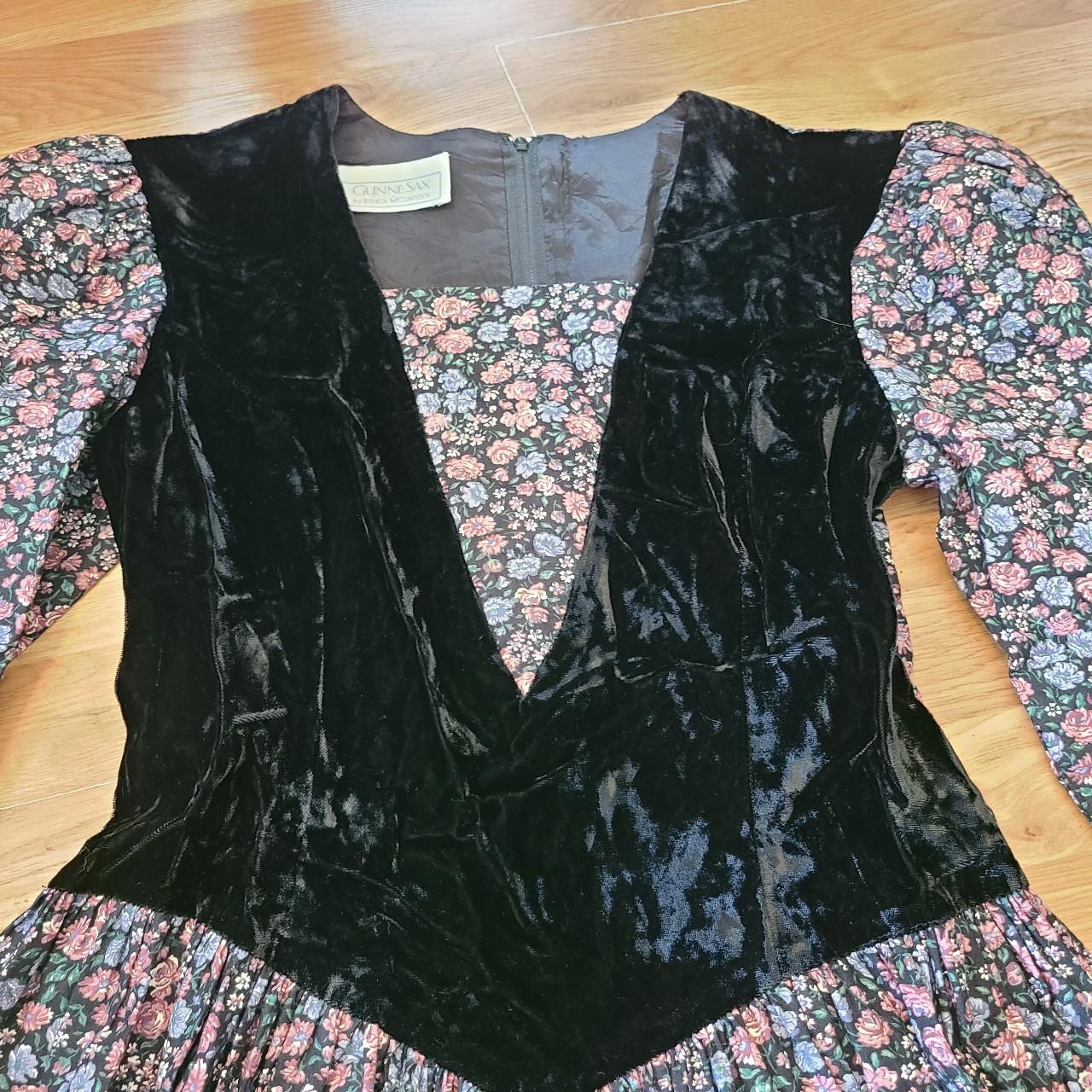 Vintage Gunne Sax Dress By Jessica McClintock Size Depop   P0 