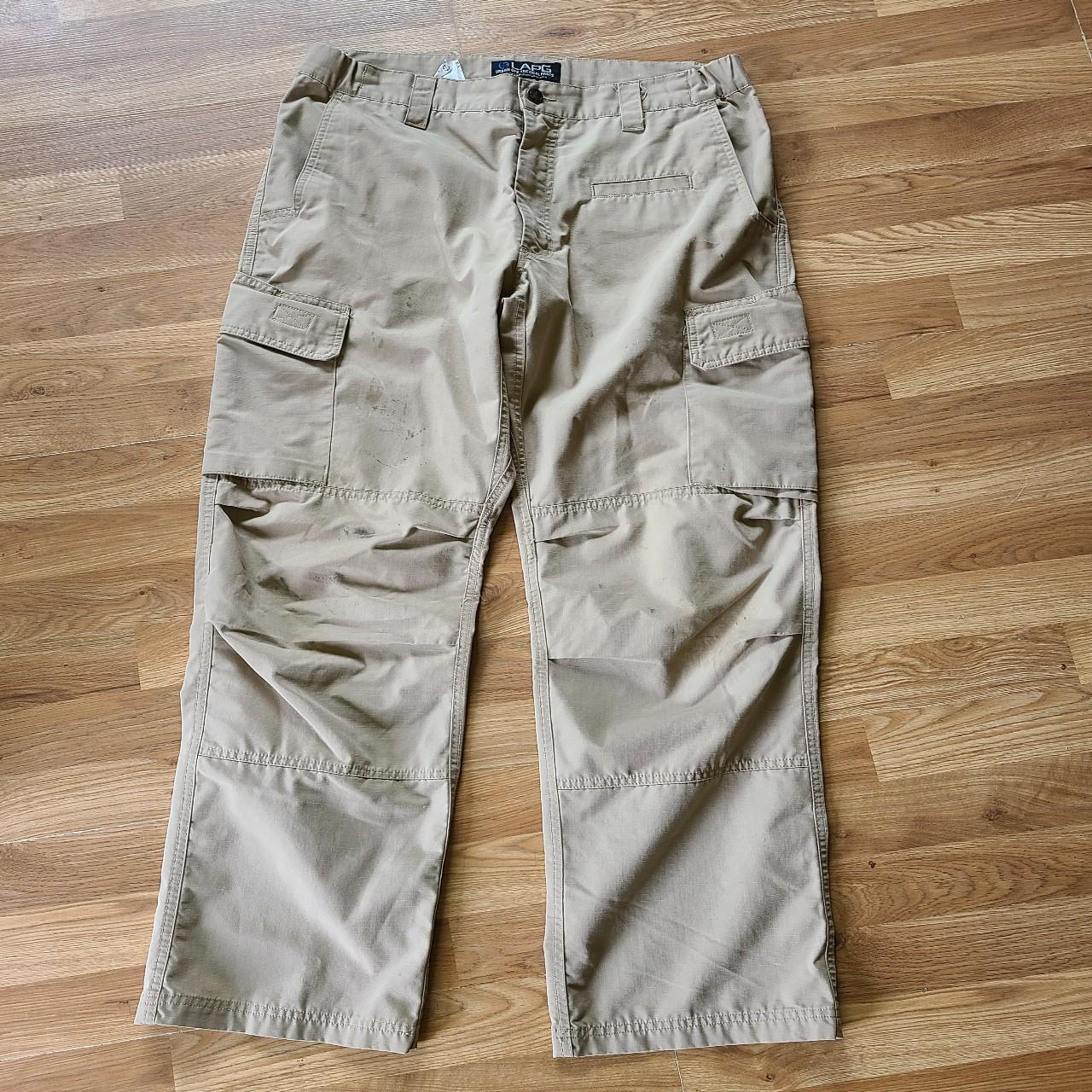 LA police gear cargo pants. Size 32x34. Tan cargo... - Depop