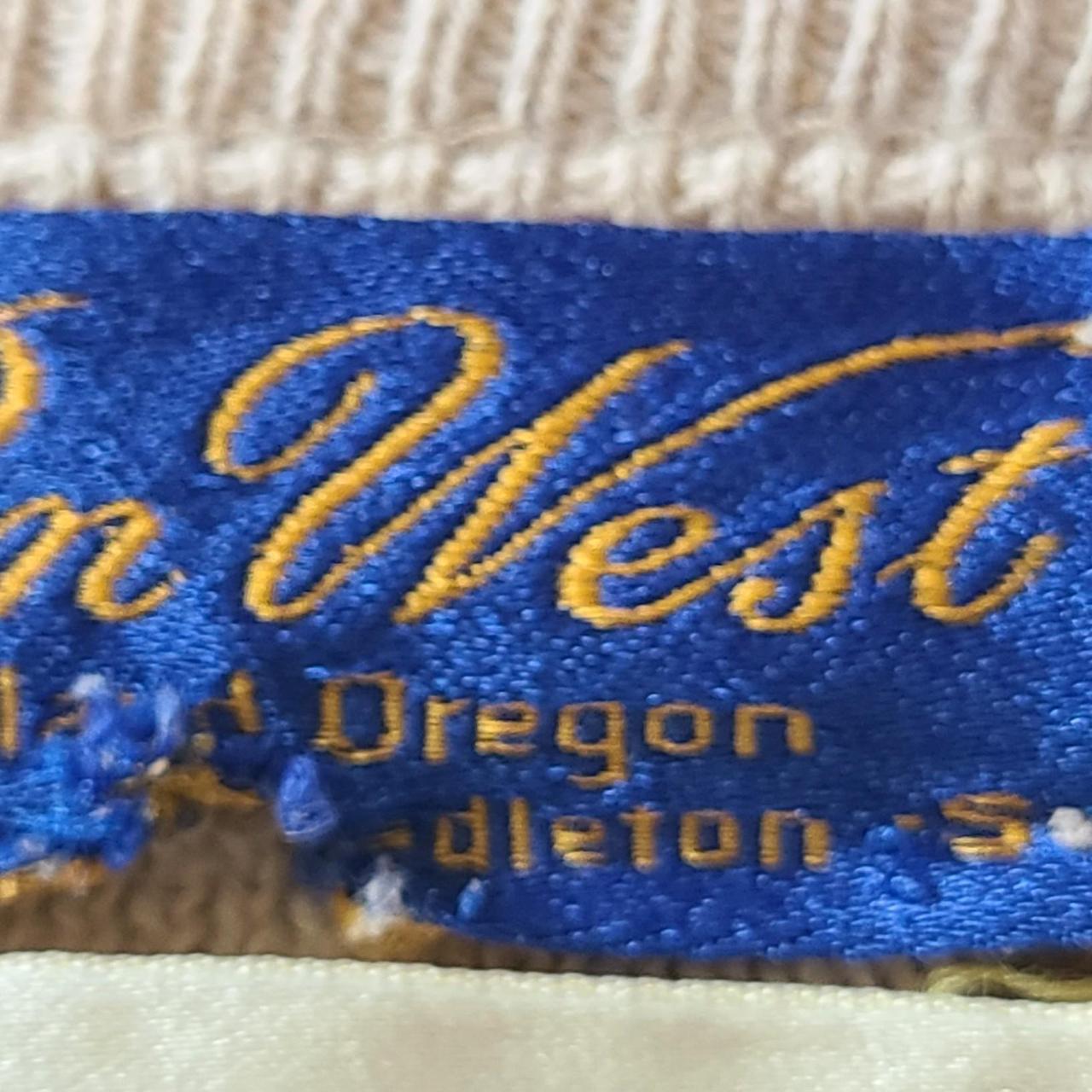 Pendleton Women's Sweater - Cream/Multi - M – vin… - image 6