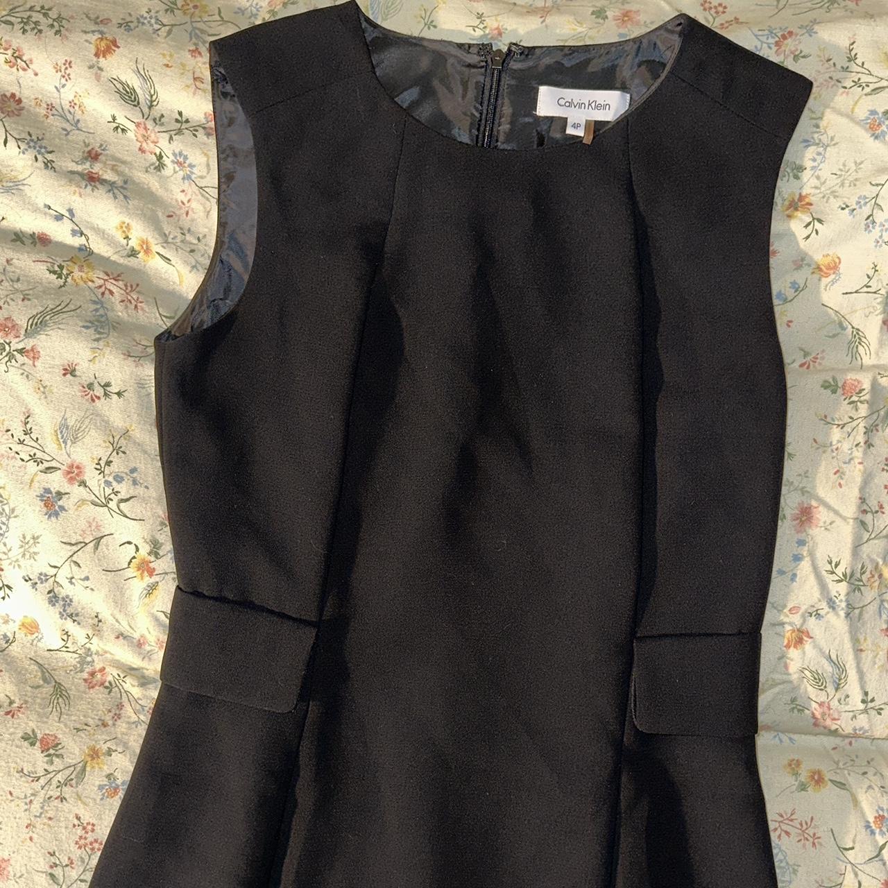 Calvin Klein little black dress Size: 4p - Depop