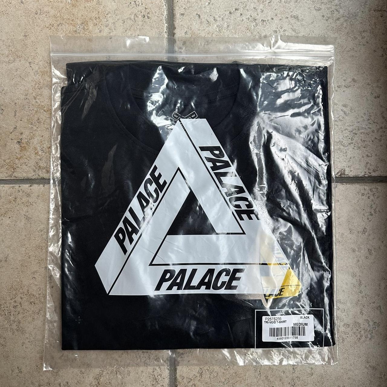 Palace Tri-Void T-Shirt Black Size Medium Brand New,... - Depop