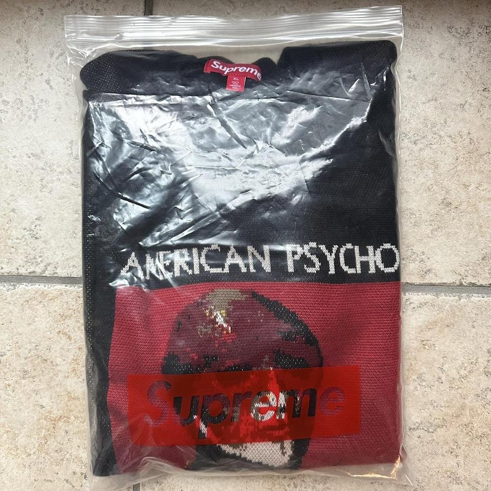 Supreme American Psycho Sweater Black | nate-hospital.com