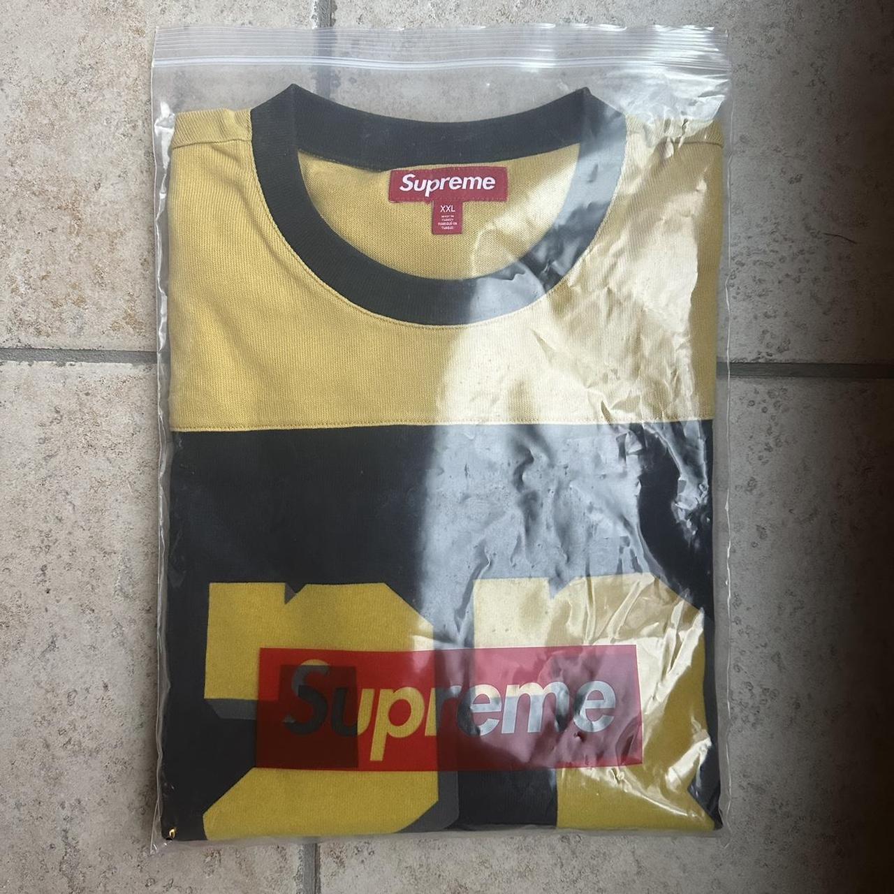 Supreme Bumblebee L/S Football Top サイズL-