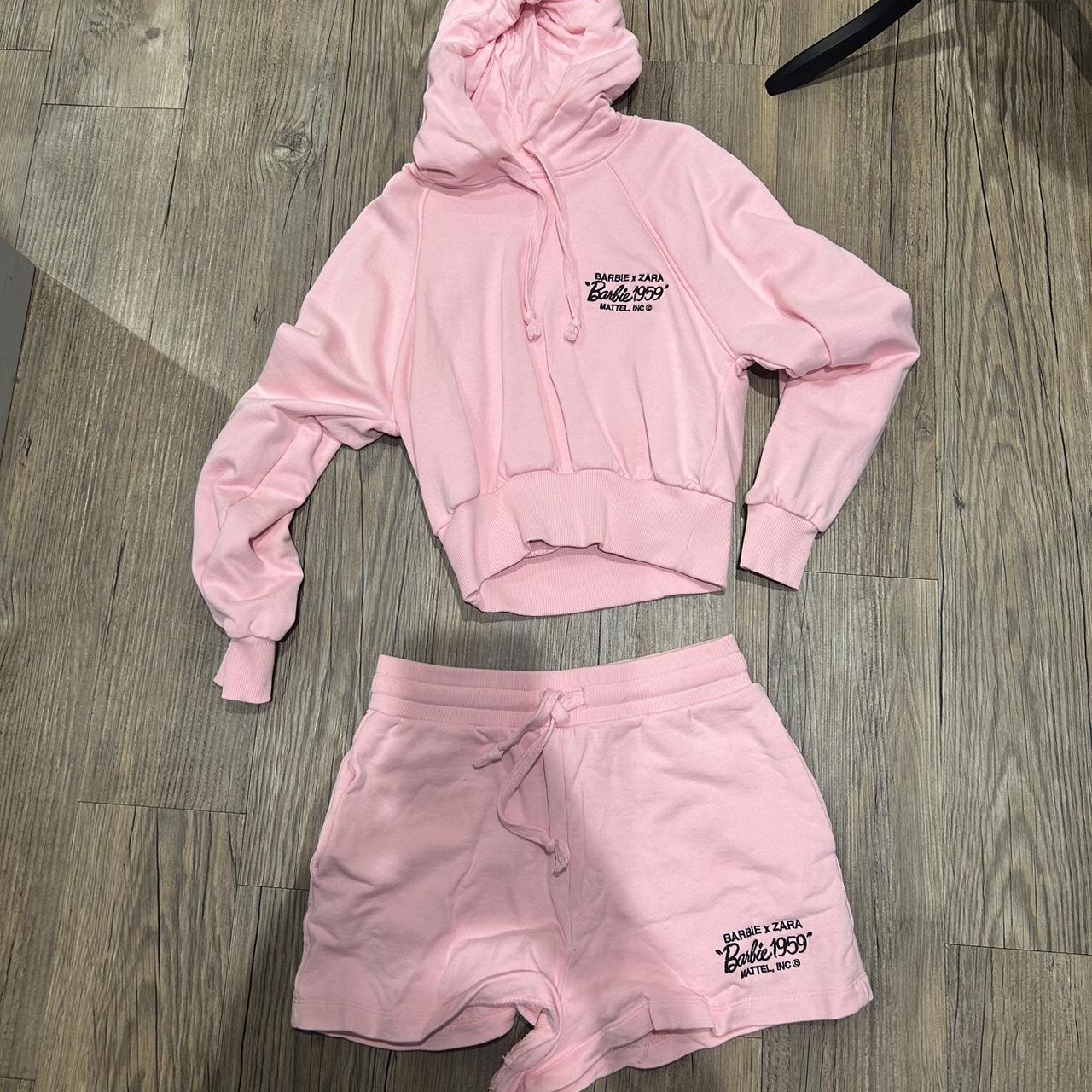 Zara Women's Pink Shorts | Depop