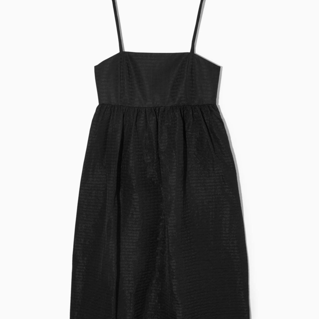 COS voluminous textured midi dress. Perfect dress... - Depop