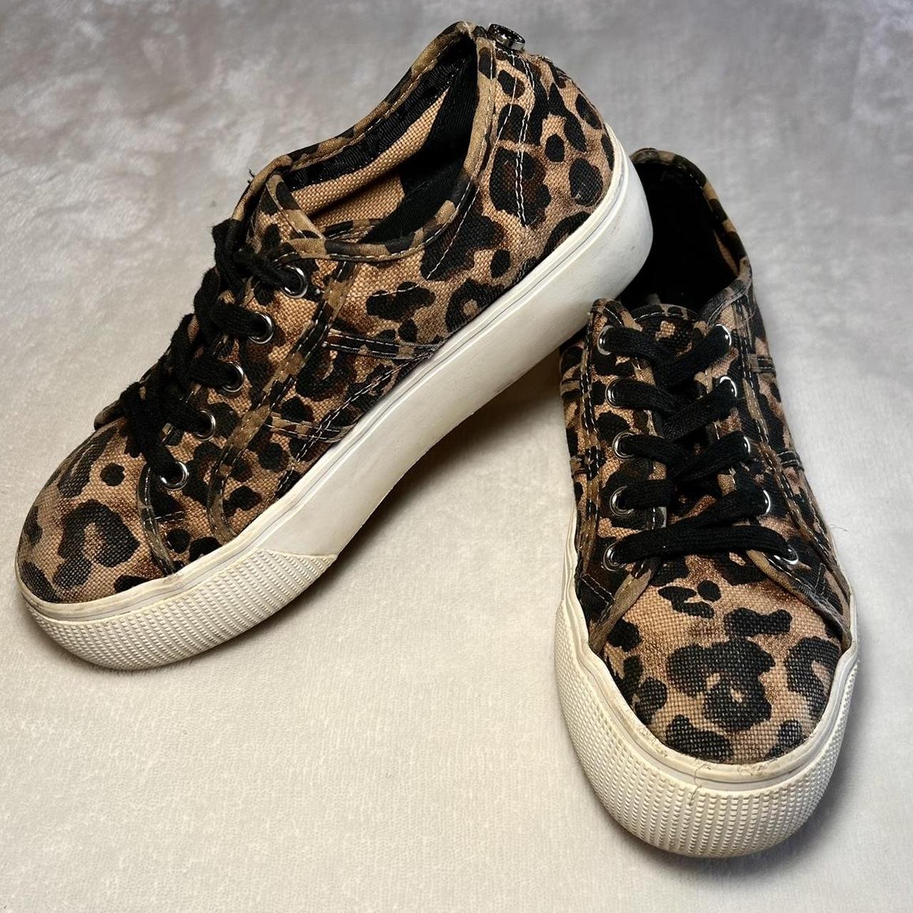 Steve madden leopard on sale platform