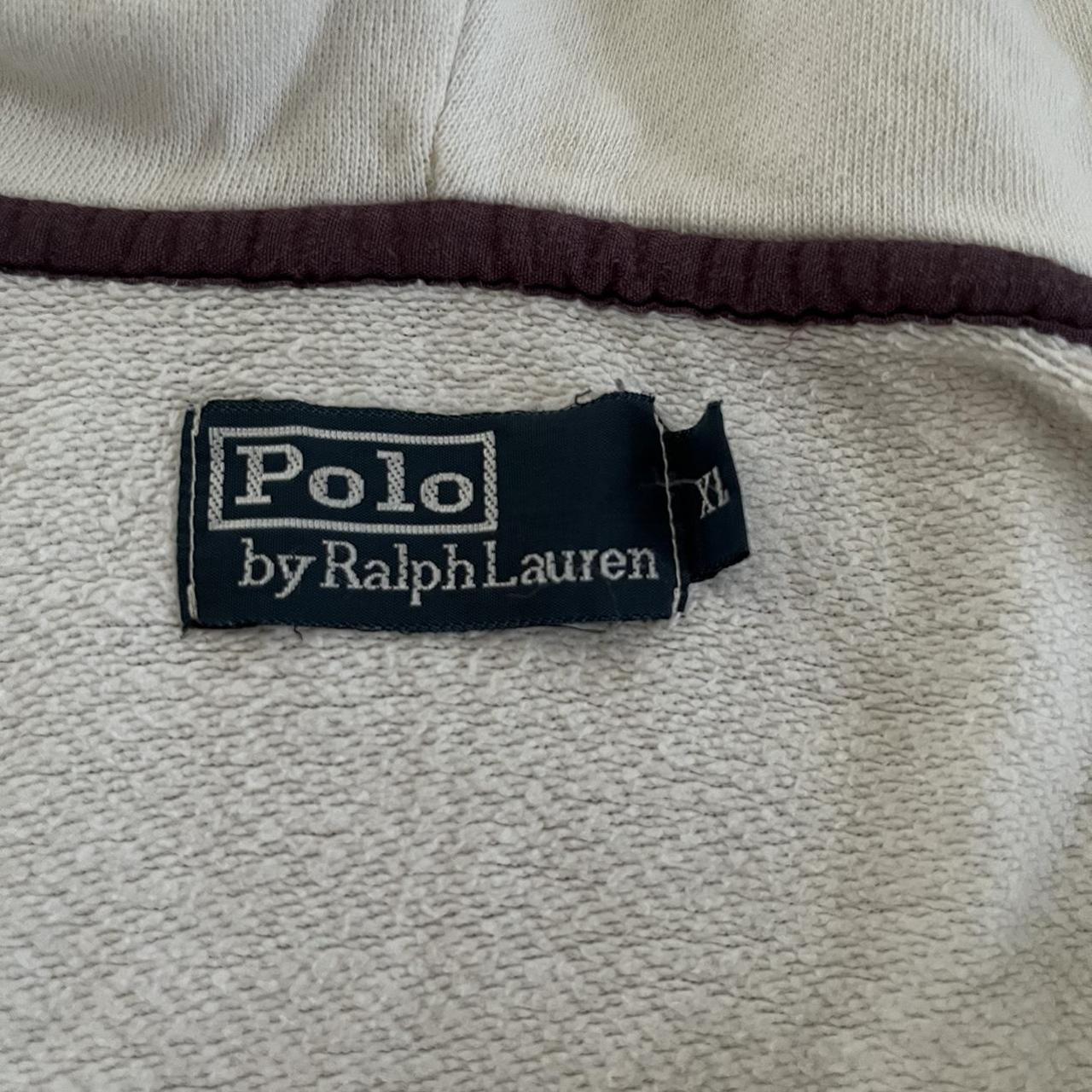 White Polo Ralph Lauren Hoodie Great condition but... - Depop