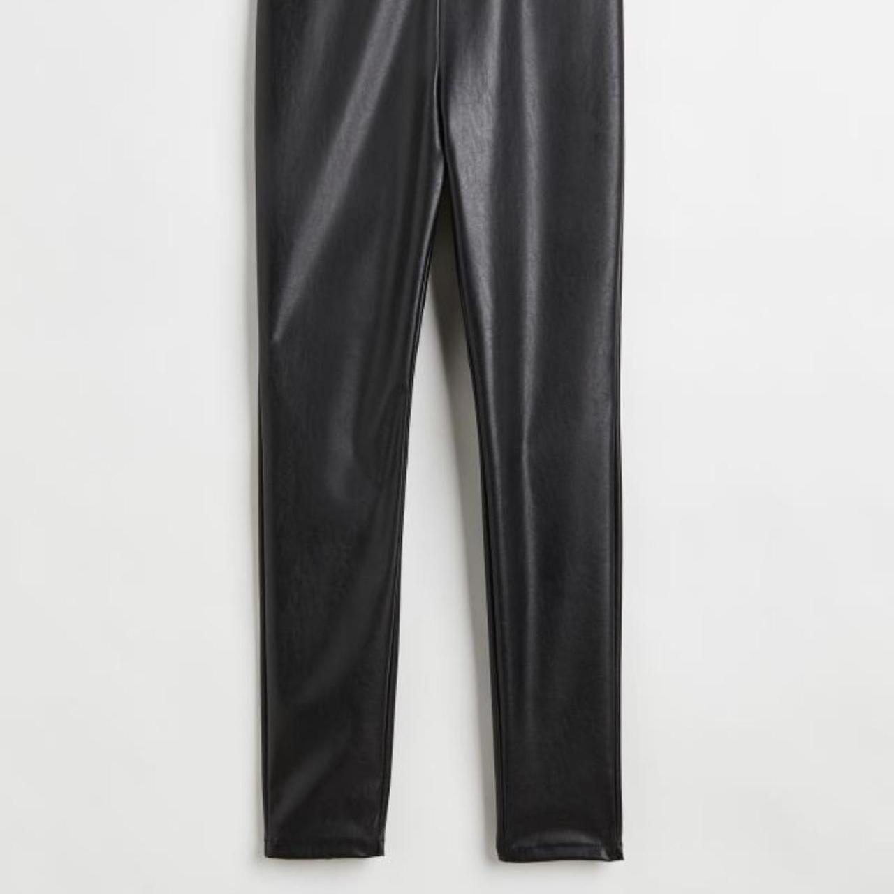 H&M Women's Black Leggings Depop