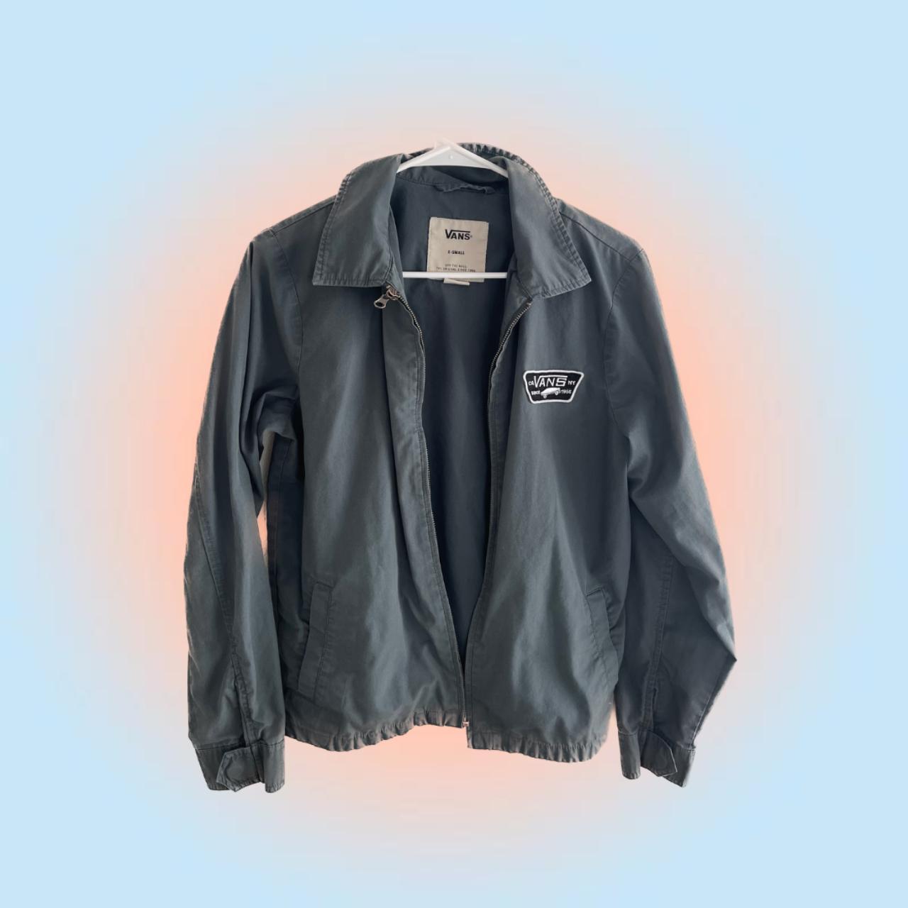 Vans leather deals jacket