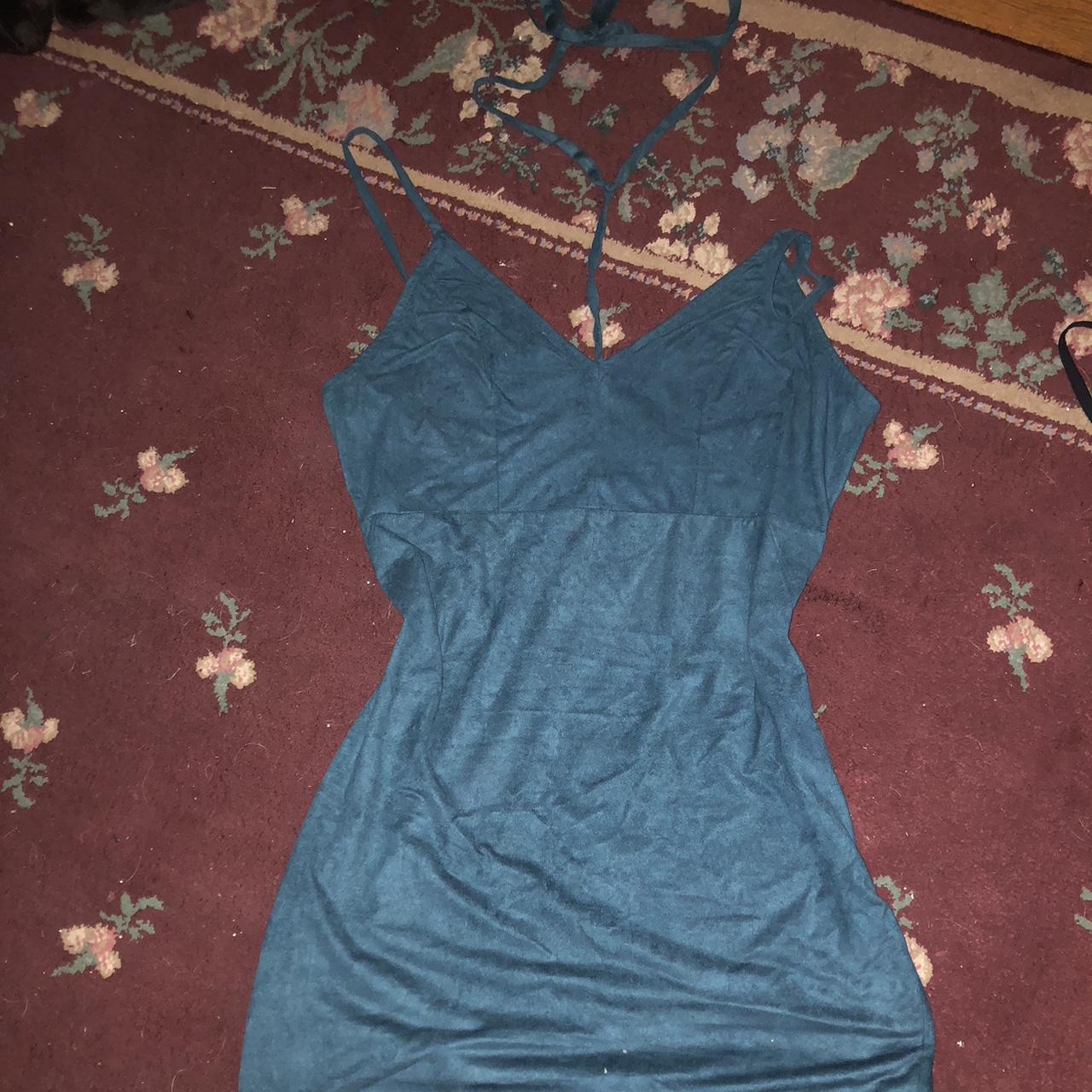 Navy blue dress charlotte russe best sale