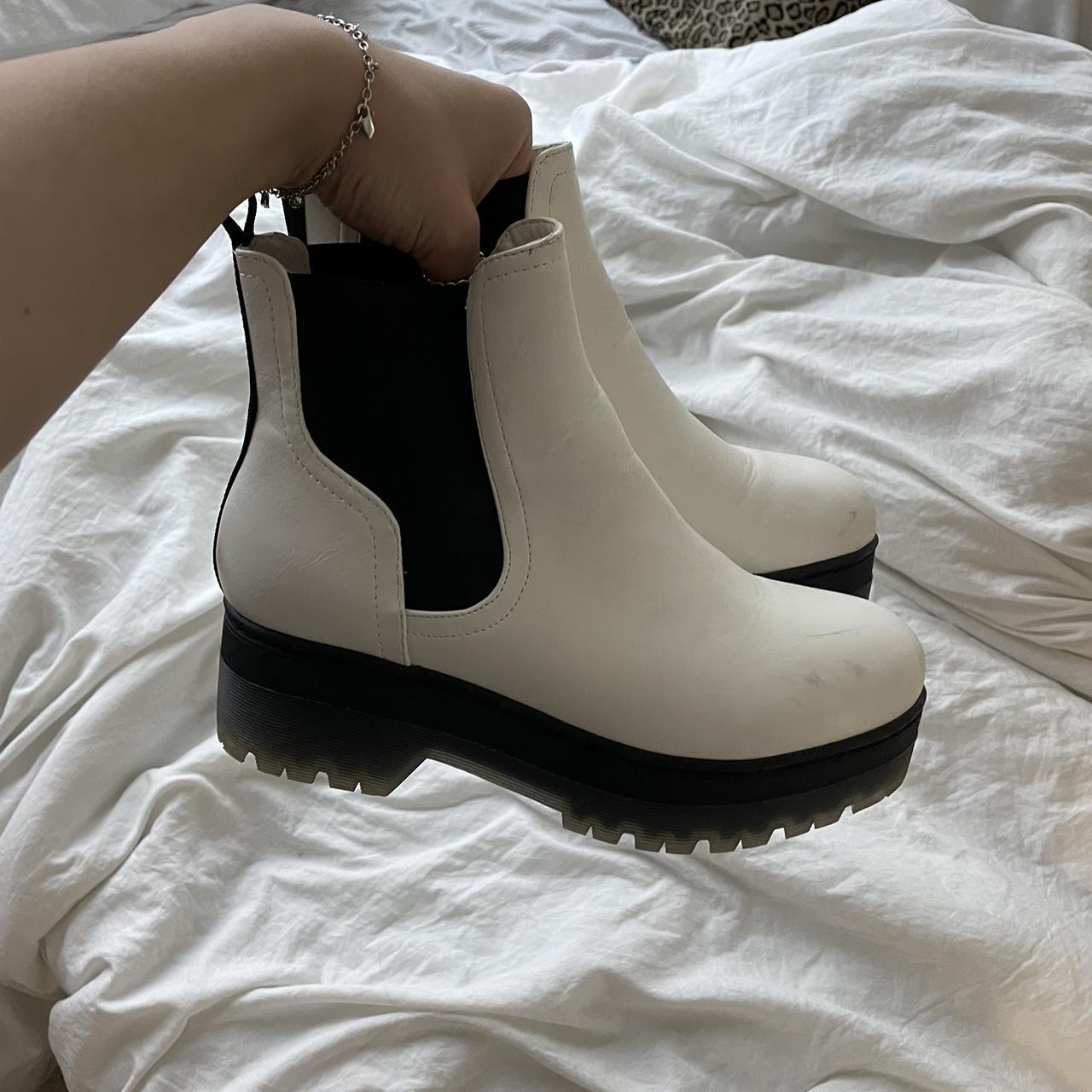 knock off white doc martens