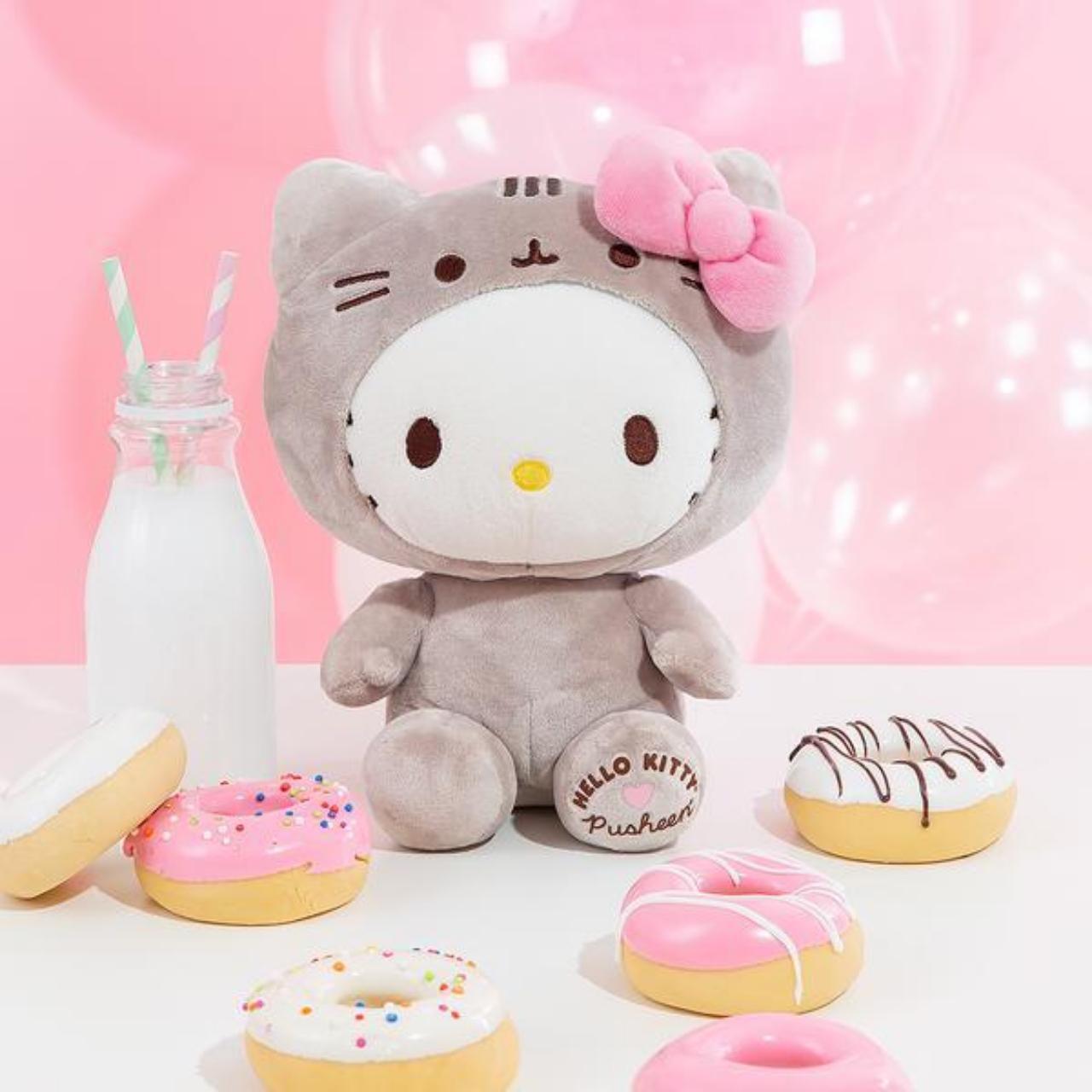 Hello Kitty X Pusheen Collaboration Sanrio sale Plush