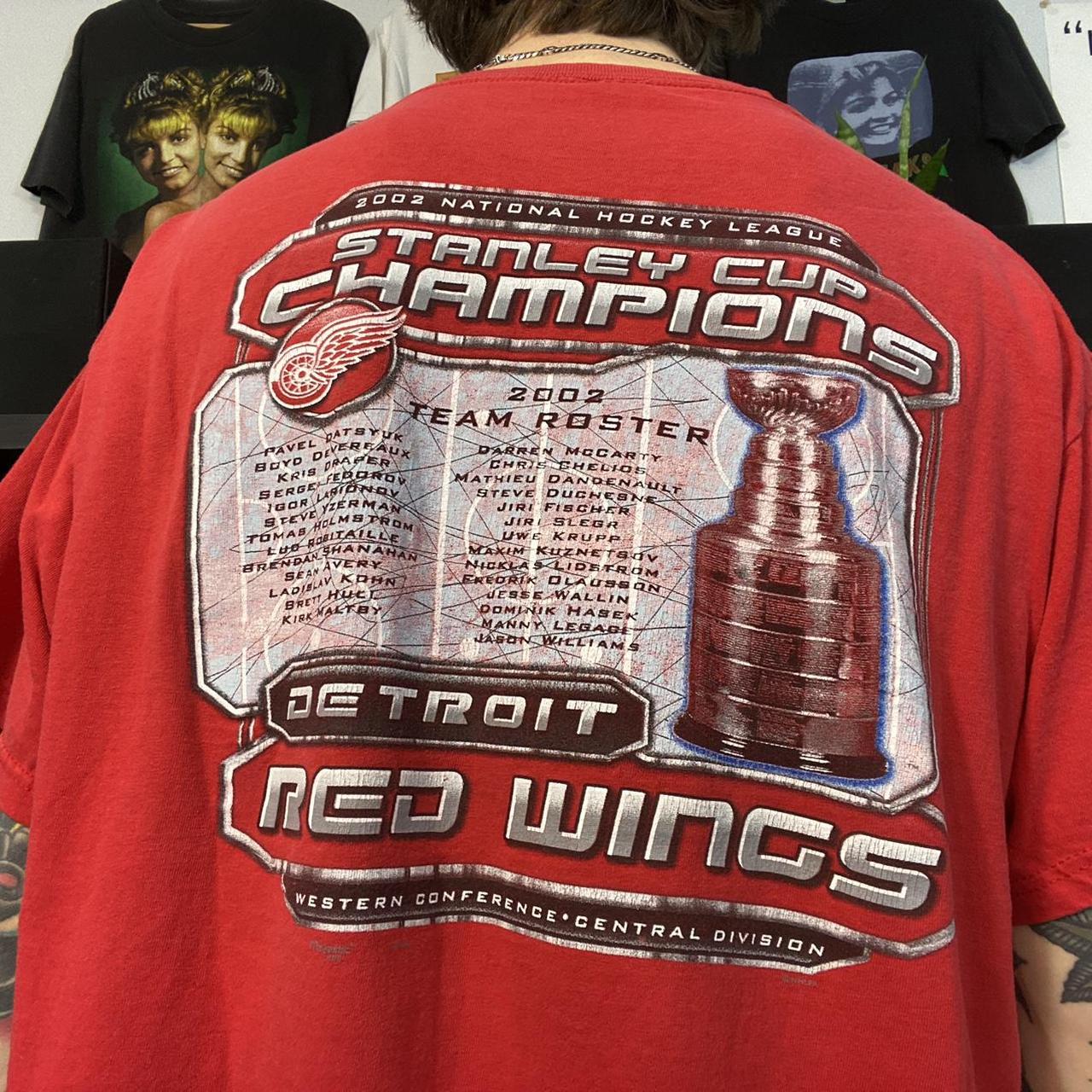 NHL Men's T-Shirt - Red - XL