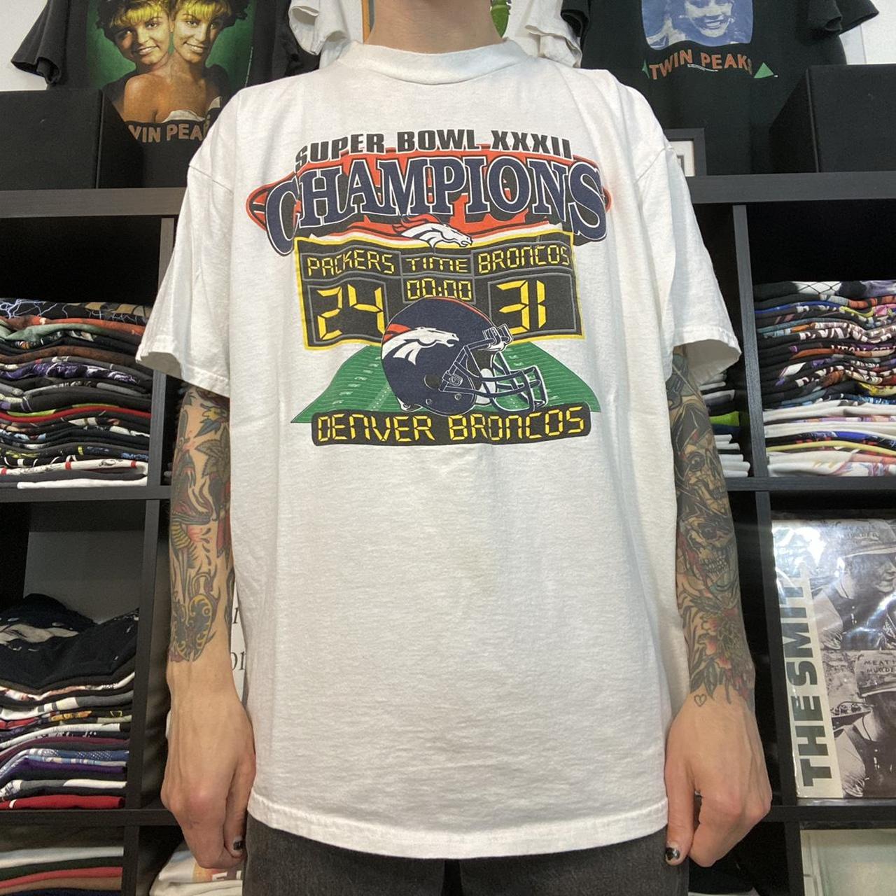 vintage 90s super bowl XXXII denver broncos - Depop