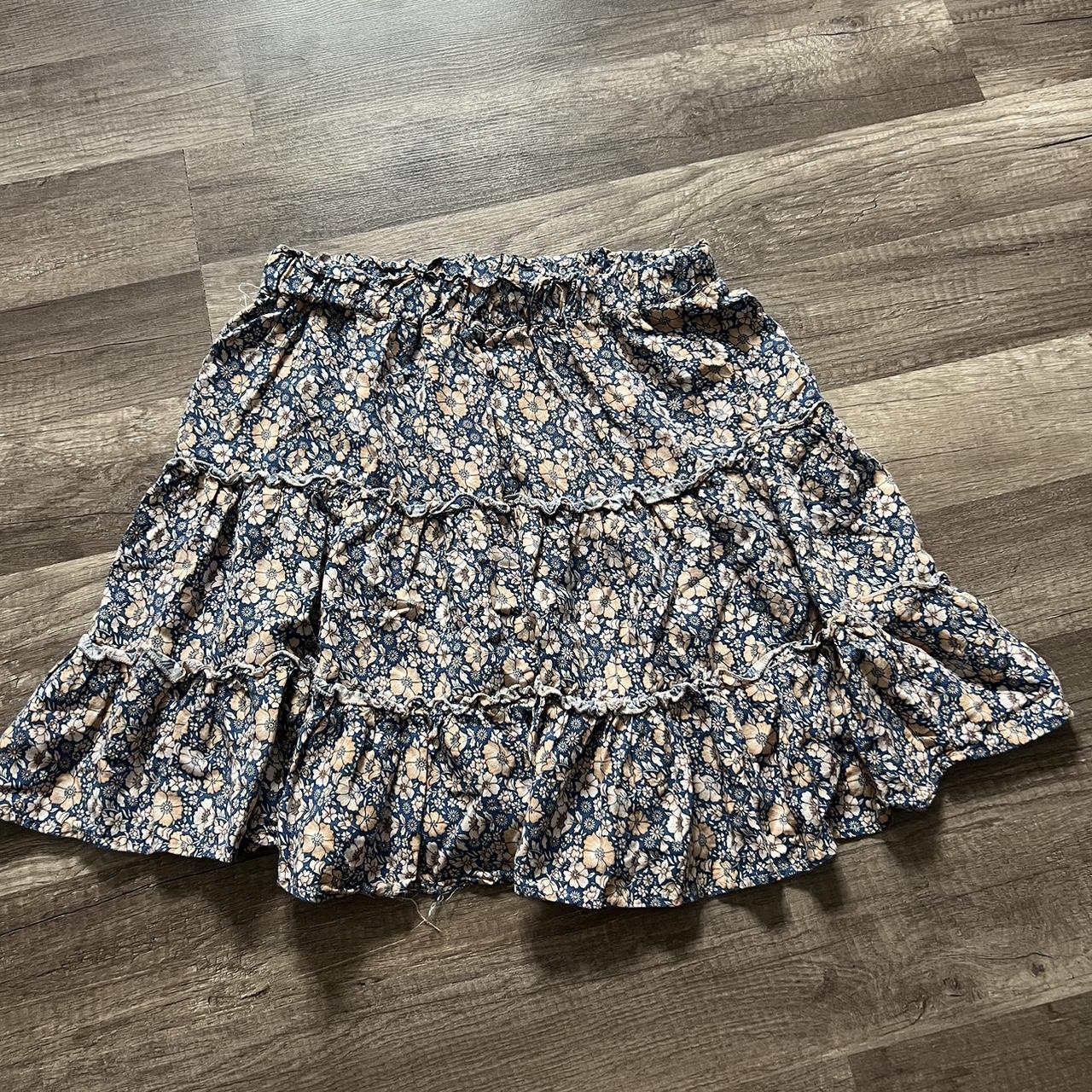 floral skirt from marshalls, so cute for spring i... Depop