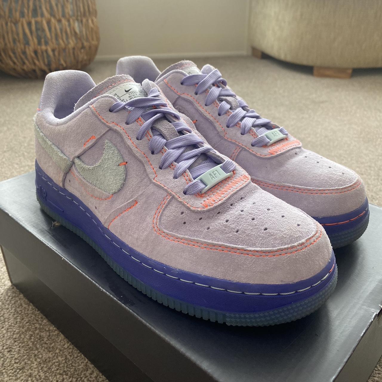 Nike Air Force 1 07 LX Purple Agate Worn Once