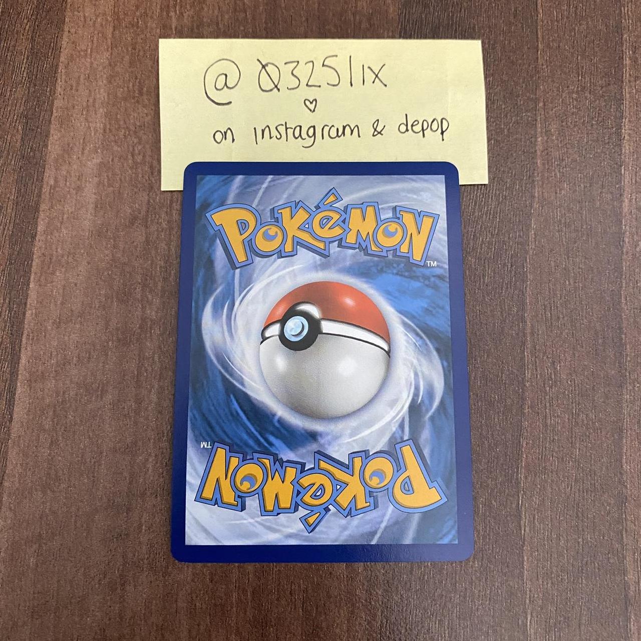 pokemon tcg rare holo gardevoir v card swsh105 black... Depop