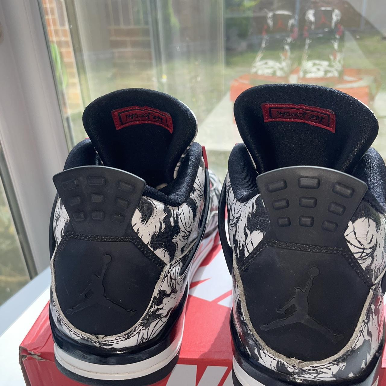 2018 Air Jordan 4 Retro Tattoo Worn 4 times. Depop