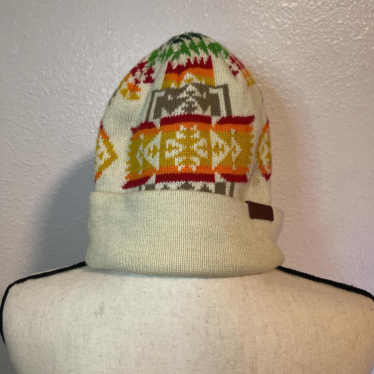 Pendleton Women's Beanies - Multi/Cream – Multico… - image 1