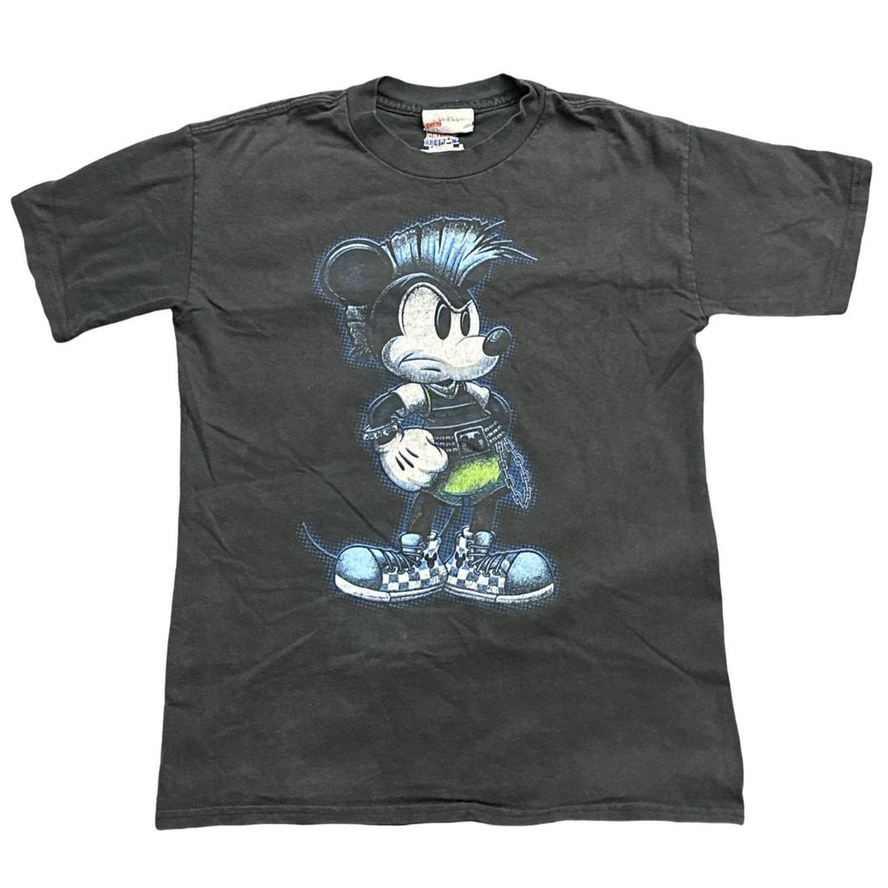 vintage 90's/early y2k punk rock mickey mouse | Depop