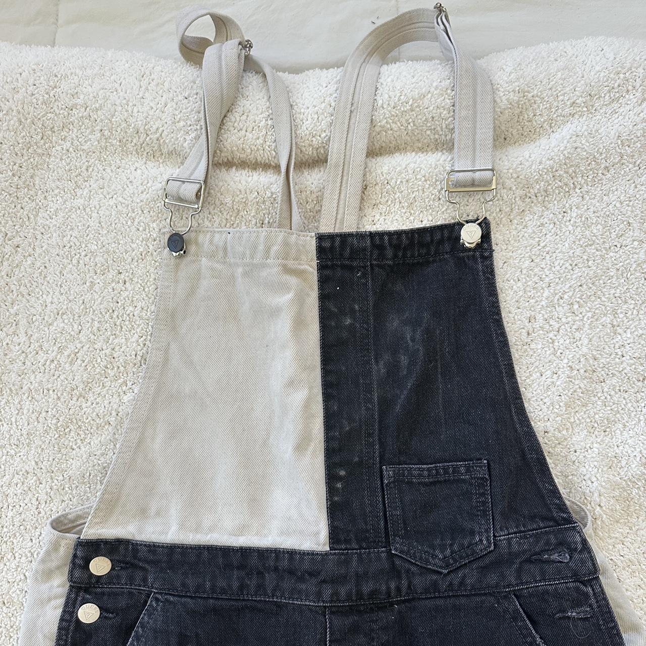 Guess black hotsell and white overalls