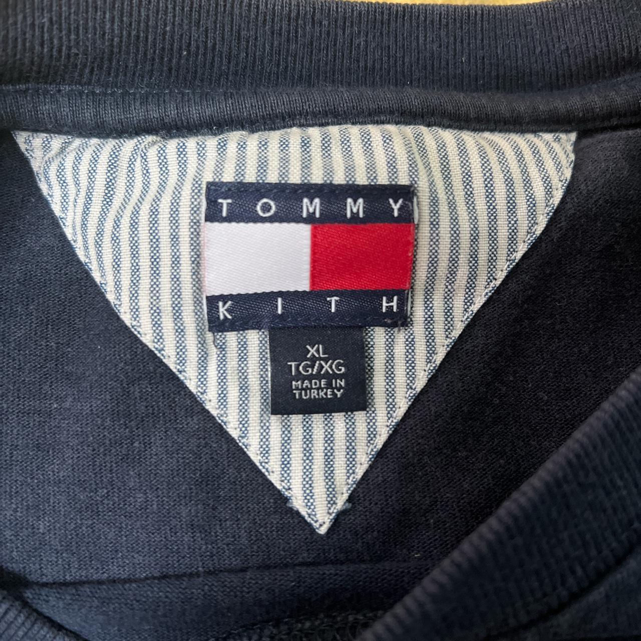 Tommy Hilfiger x Kith Collab Long Sleeve Tee Size XL - Depop