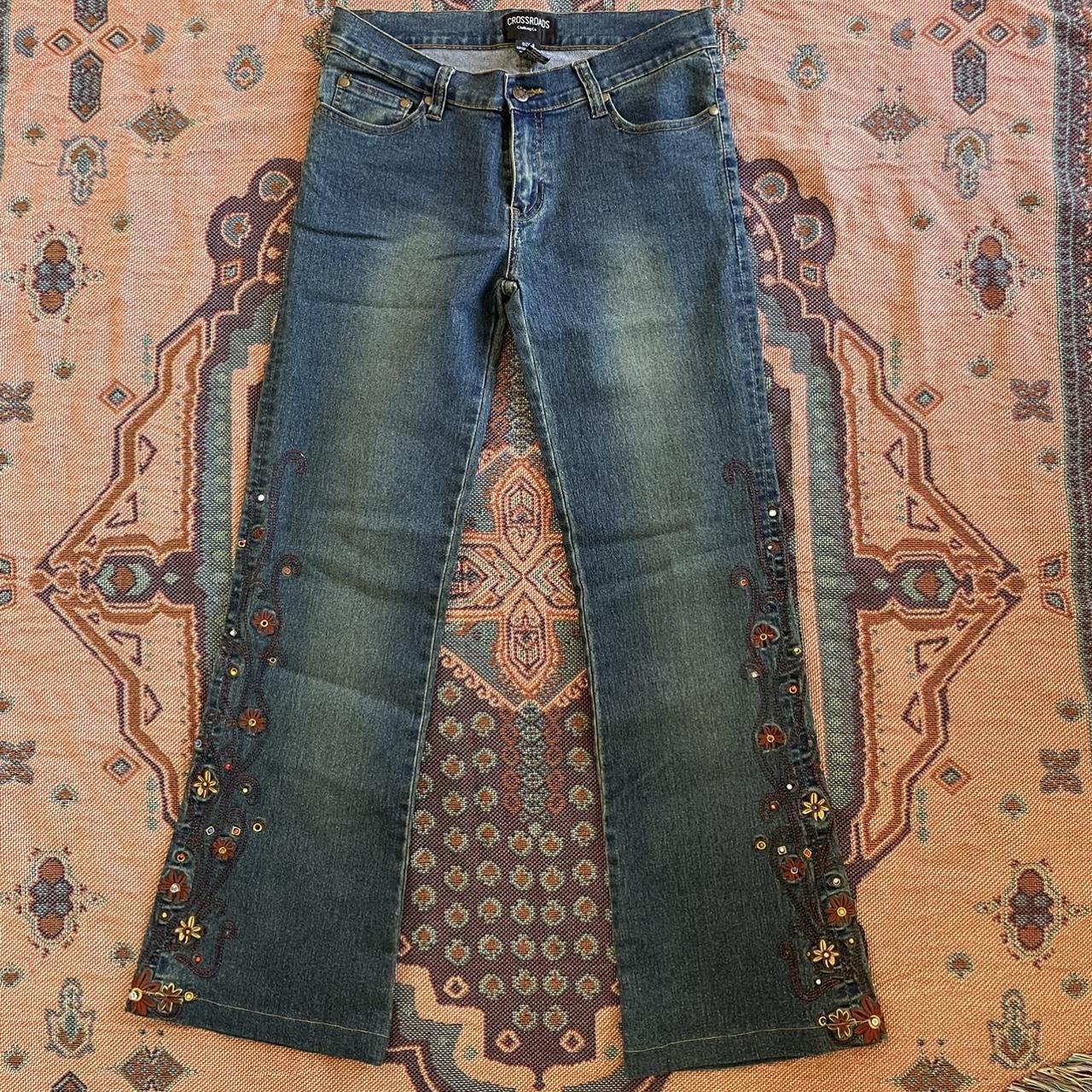 Vintage low waist Demin jeans Super cool... - Depop