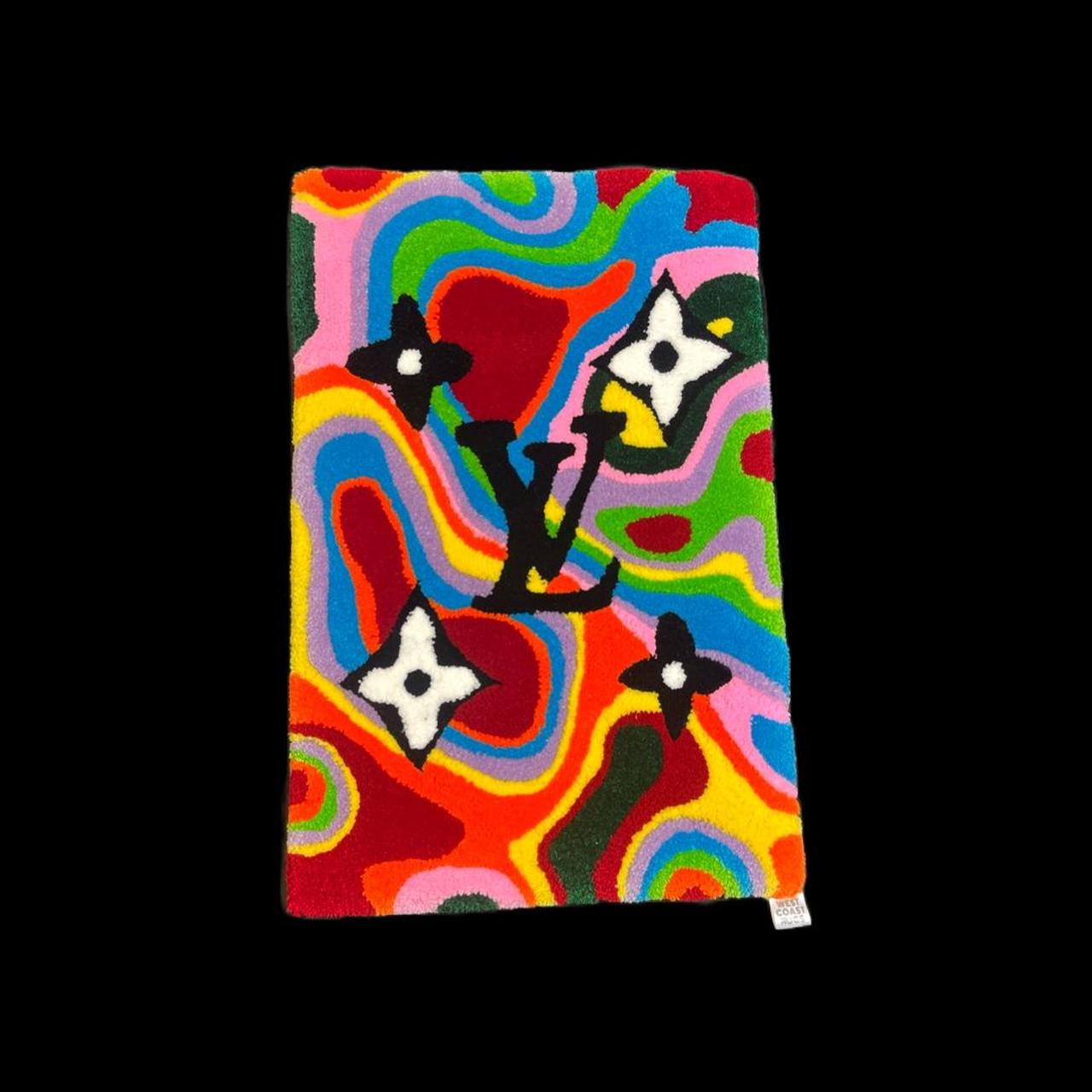 LV rug!!! handmade perfect condition | Depop