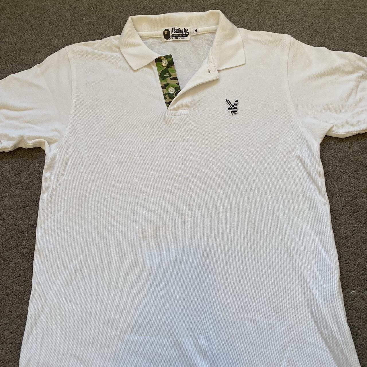 A bathing ape x playboy polo Rare vintage