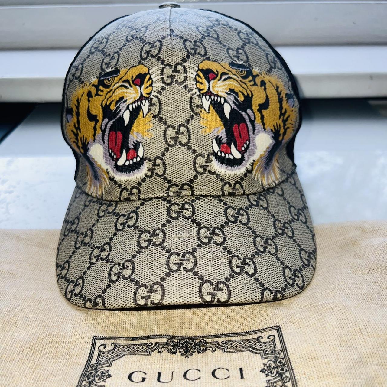 Gucci Men's Black Hat | Depop