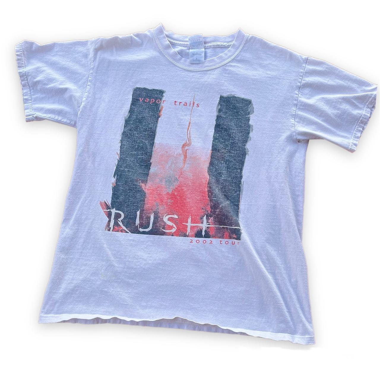 Rush Vapor Trails tour shirt from 2002. Tiny hole in