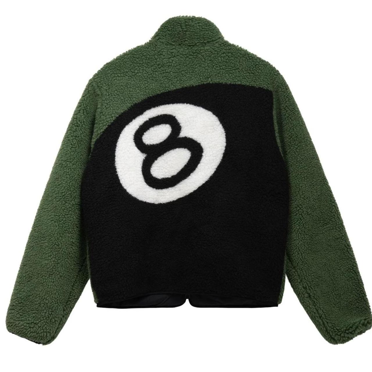 Stussy reversible 8Ball Fleece Jacket. 💕 Size: XL... - Depop