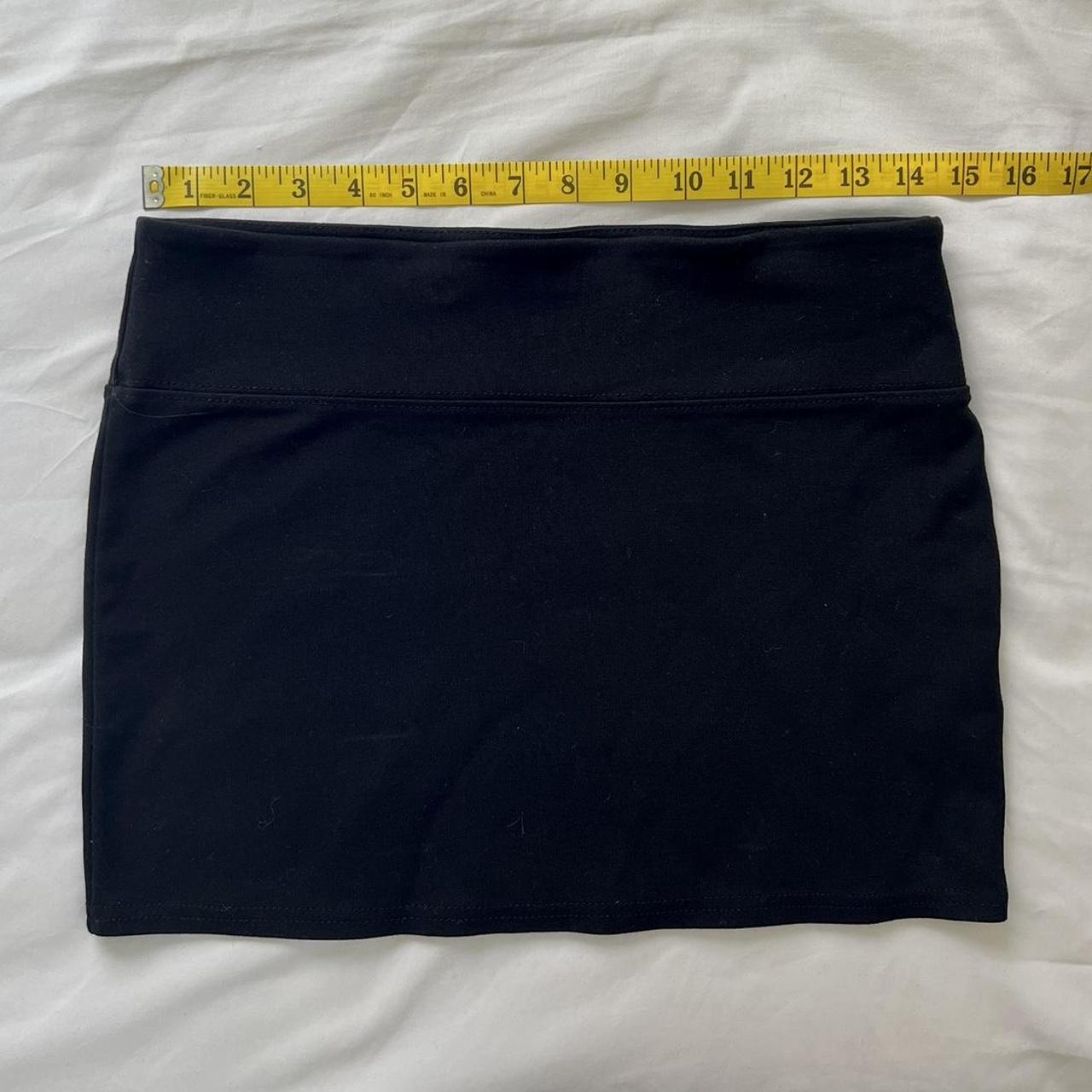 black urban outfitters low rise mini skirt! marked... - Depop