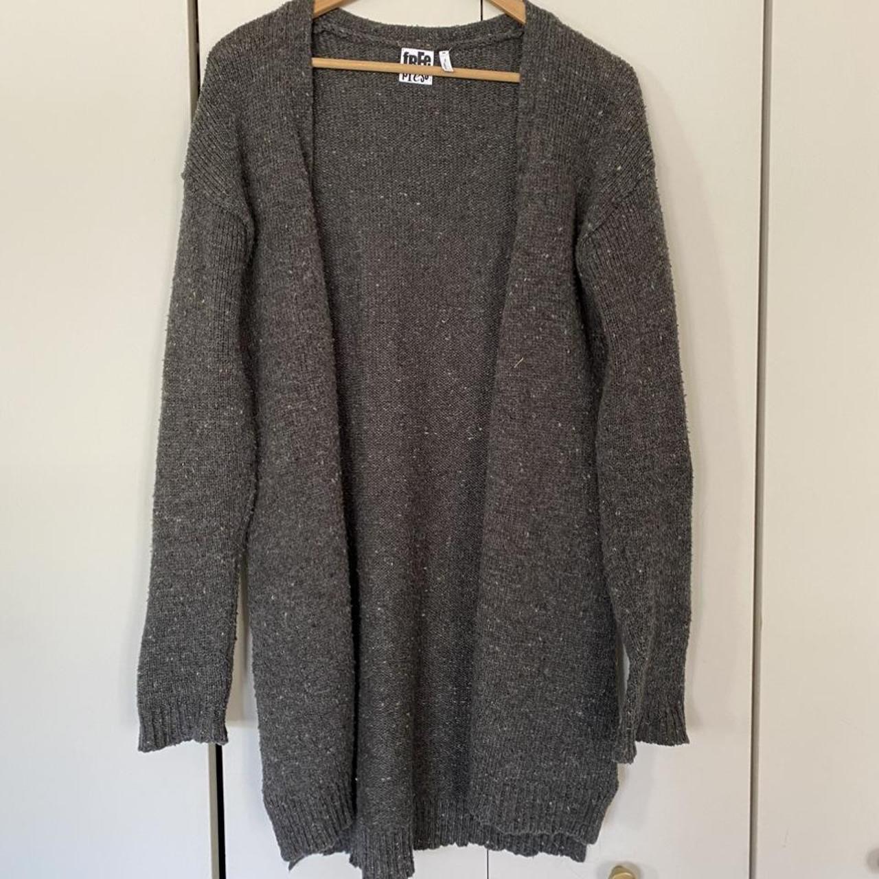 Women's Grey Cardigan | Depop