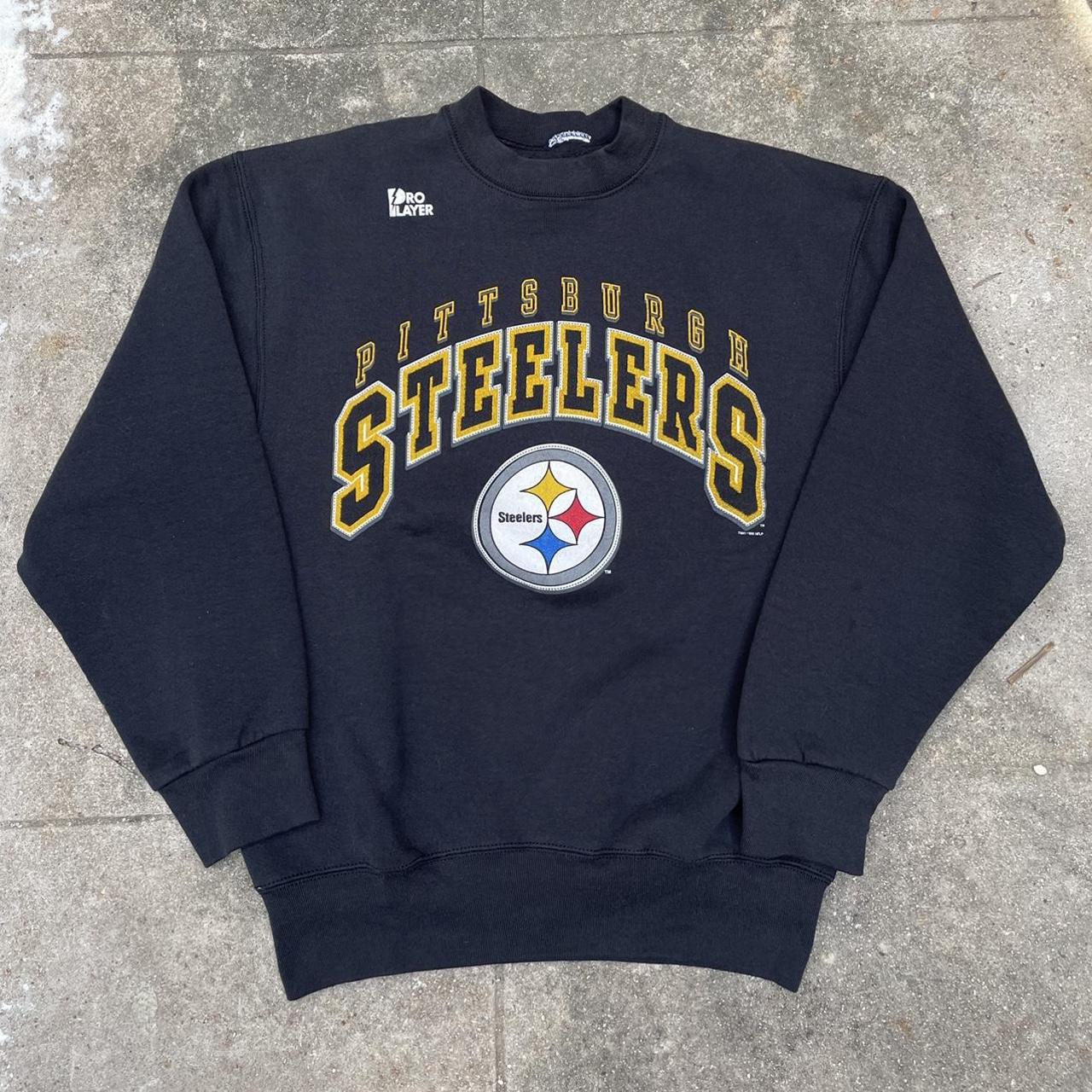 Vintage Pittsburgh Steelers Pro Player Sweatshirt Size Large