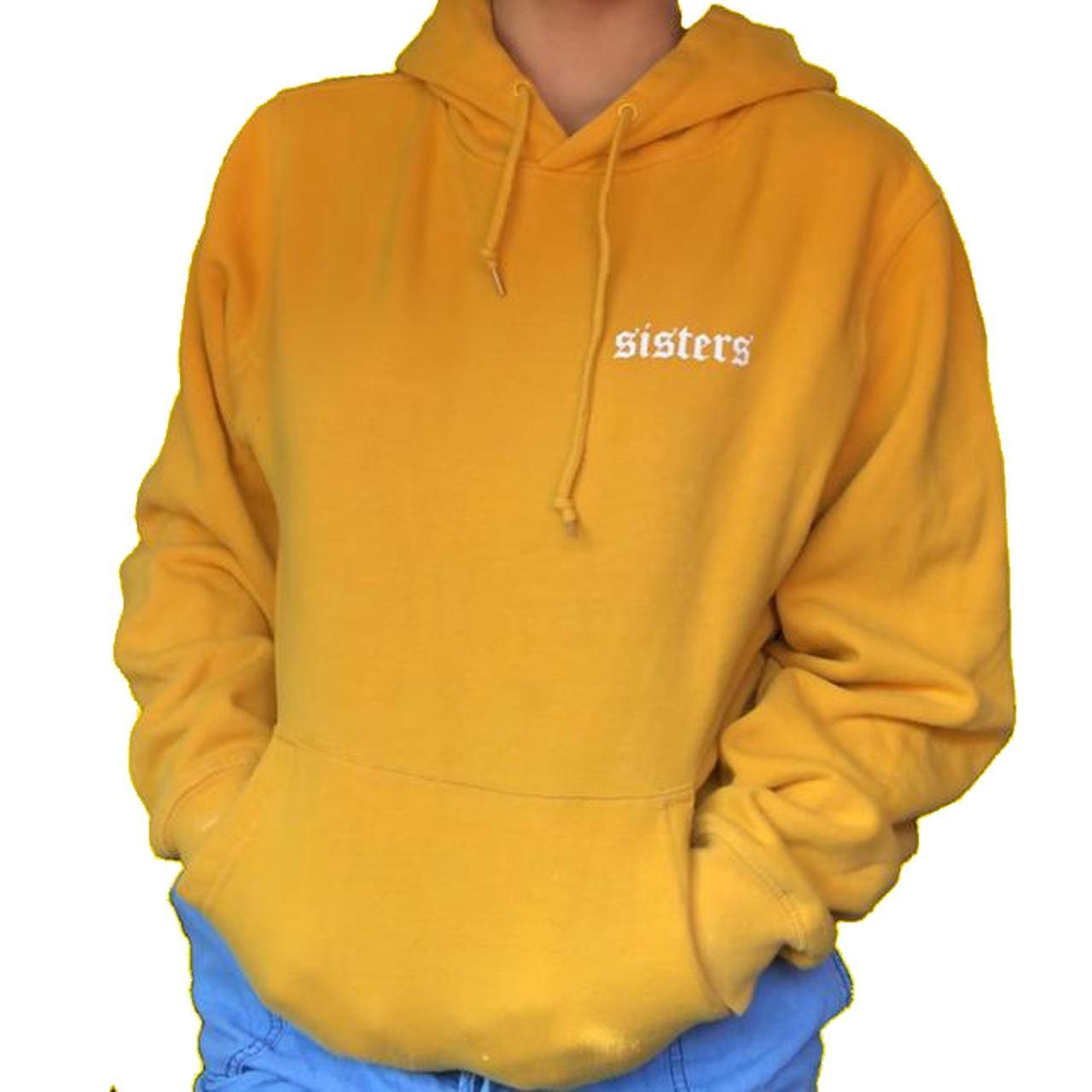 James charles yellow sisters hoodie on sale