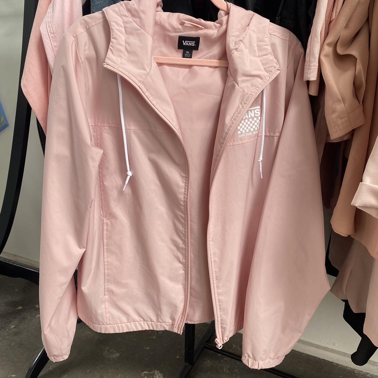 Light pink hot sale vans jacket