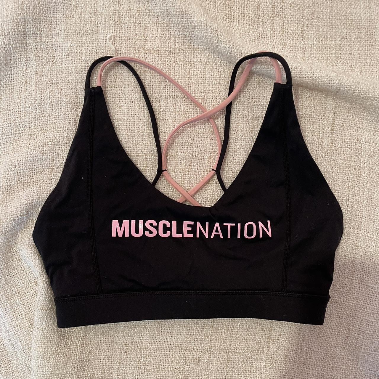 Pink nation sports bra online